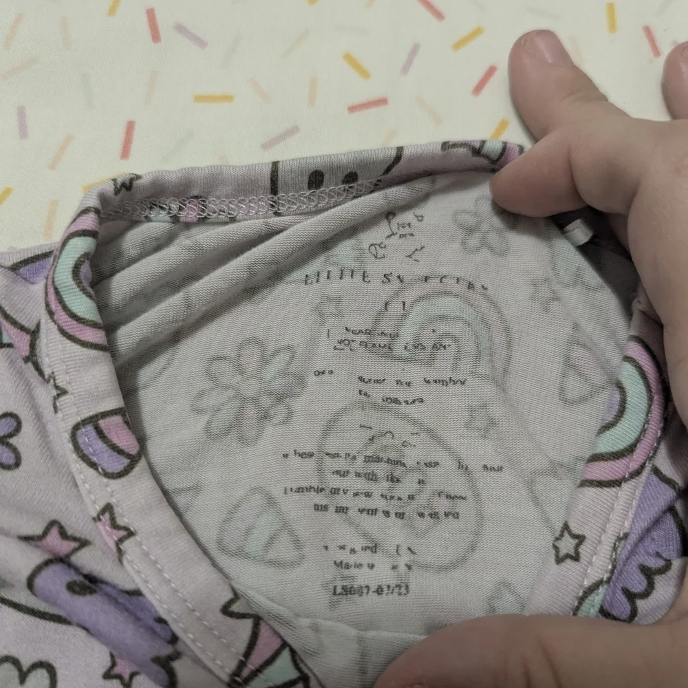 Little Snuggles Pastel Ghosts Pajamas